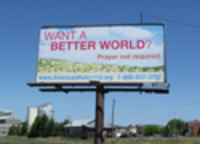 Second Atheist Billboard in Moscow, ID Declares 